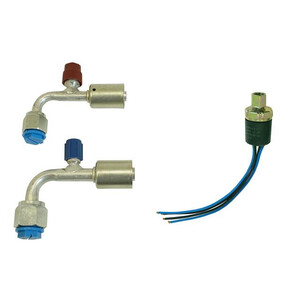 Female Trinary Switch Kit with 90 Degree Compressor Fittings Photo Main