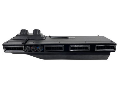 Slimline Heat/Cool/Defrost Under Dash Evaporator with Chrome Trim Louvers Photo Main