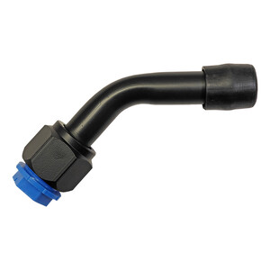 45-Degree O-Ring Black Heater Fitting for 5/8-Inch Hose Photo Main