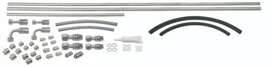 ProLine Stainless Steel AC line kit R-12 - 134a without bulkhead Photo Main