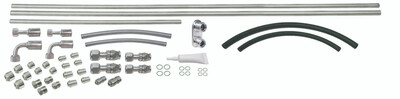 ProLine Stainless Steel AC line kit R-12 - 134a with 2-way bulkhead Photo Main