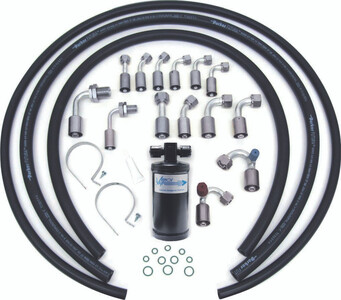 Beadlock 14-Fitting Refrigerant Hose Kit with Drier for 134a Photo Main