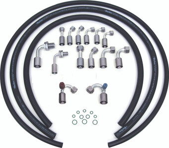 Reduced Barrier Beadlock 14-Fitting Refrigerant Hose Kit without Drier Photo Main