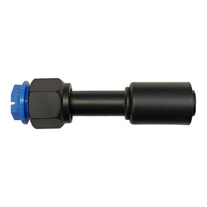 Standard Black Heater Beadlock Fitting - Straight NO 10 Hose Fitting Photo Main