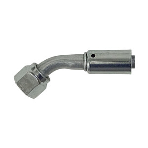Beadlock O-Ring Fitting - 45 Degree NO 8 Reduced Barrier Hose Fitting Photo Main