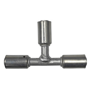 Beadlock Male T-Fitting NO 10 Reduced Barrier Hose Photo Main