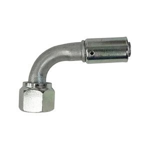 Beadlock O-Ring Fitting - 90 Degree NO 10 Reduced Barrier Hose Fitting Photo Main
