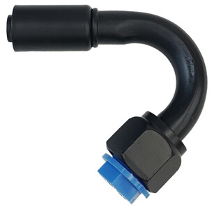 Beadlock O-Ring Black Fitting - 135 Degree NO 10 Reduced Barrier Hose Fitting Photo Main