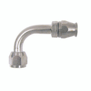 Braided Line Fitting 90 Degree for NO 6 Hose Photo Main