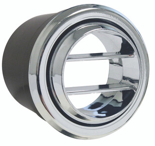 Std Series Double Vane Louver for 2.5-Inch Hose All Chrome Photo Main
