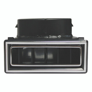 90-Degree Through Dash Louver Black w/ Chrome Accents Photo Main