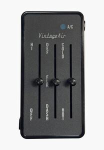 Upgrade 3-Lever Gen IV & 5 ProLine Vertical Control Panel with Black Anodized Bezel and Knobs Photo Main