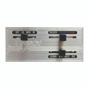 ProLine Brushed Aluminum Control Panel for Vacuum-Controlled Systems Photo Main