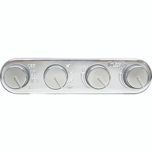 Gen II Streamline 4-Knob Control Panel with Polished Finish Photo Main