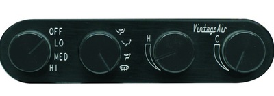 STREAMLINE 4 KNOB PANEL ASM (BLK ANODZ) Photo Main