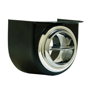 Under Dash Louver Pod w/ All Chrome Louver for 2.5-Inch Hose Photo Main
