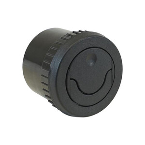 Standard Series Adjustable Double Vane Louver All Black Photo Main