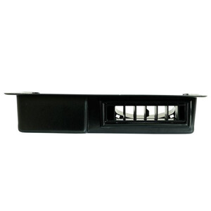 Flat Universal Under Dash Center Louver Panel All Black Photo Main