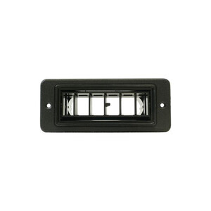 Black Louver with Mounting Frame & 2-1/2 IN Hose Adapter Photo Main