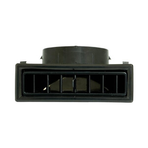 Large 90-Degree Through Dash Louver All Black Photo Main