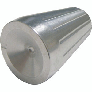ProLine Fluted Aluminum Knob with Set Screw Photo Main
