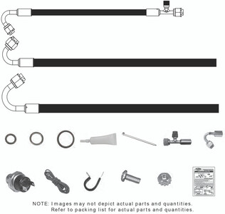 1958-59 Chevrolet Pickup SureFit Reduced Barrier Modified Hose Kit Photo Main