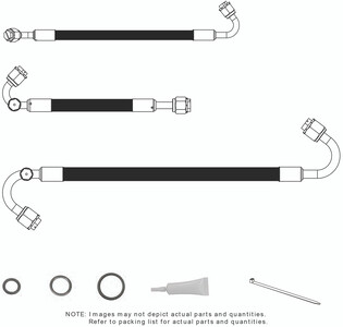1947-55 Chevrolet Pickup V8 SureFit Reduced Barrier Standard Hose Kit Photo Main