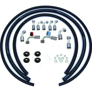 Reduced Barrier Beadlock 10-Fitting Refrigerant Hose Kit without Drier for 134a Photo Main