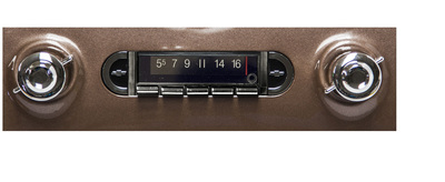 1955-59 Chevrolet Truck USA-740 In-Dash Radio - AM/FM Bluetooth USB 300W Photo Main
