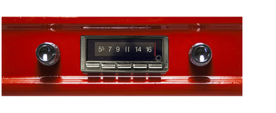 1960-63 GMC Truck USA-740 In-Dash Radio - AM/FM Bluetooth USB 300W Photo Main