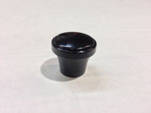 1954-55 1st Series Chevrolet Truck Cowl Vent Knob, Black Photo Main