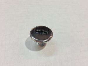 1947-53 Chevrolet Truck Headlight Switch Retaining Nut, Polished Stainless Steel Photo Main
