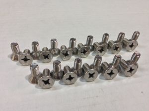 1955-66 Chevrolet Truck Door Panel Screw Set, (does both doors) 26 pcs. Photo Main