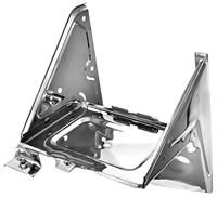 1967-72 Chevrolet Truck Battery Tray Assembly, With Air Conditioning Bracket - Stainless Photo Main