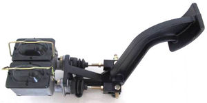 Brake Pedal Assembly W/ Dual Master Cylinders, Forward Mount Swing Pedal - 7.0:1 Pedal Ratio Photo Main