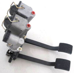 Brake And Clutch Pedal Assembly W/ Dual Brake And Clutch Master, Reverse Mount Swing Pedals - 6.25:1 Pedal Ratio Photo Main