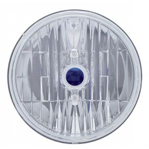 5-3/4" ROUND CRYSTAL HEADLIGHT WITH BLUE DOT  Photo Main
