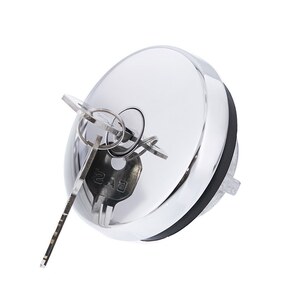1947-71 Chevrolet Truck Locking Gas Cap, Chrome with Two Keys Photo Main