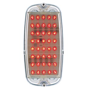 1960-66 Chevrolet Truck Clear LED Tail Light Lens w/ Housing - Fleetside Photo Main