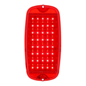 1960-66 Chevrolet Truck Red LED Tail Light Lens - Fleetside Photo Main