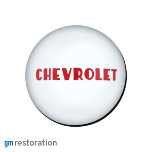 1947-53 Chevrolet Truck Hub Cap w/ "Chevrolet" Script - Stainless Steel Photo Main
