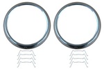 1947-55 1st Series Chevrolet Truck Headlight Bezel Polished Stainless Steel 
