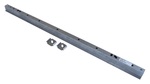 1951-53 Chevrolet Truck Bed Cross Sill, Center, With Brackets