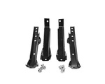 1967-72 Chevrolet Truck Bumper Brackets, Rear Fleetside or Stepside, 4 pcs. with Hardware