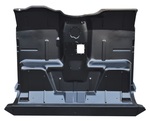1973-87 Chevy GMC Truck 4wd, High Hump, Complete Cab Floor Assembly w/o Removable Trans Cover