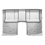 1969-72 Blazer Complete Front Floor Pan, High Hump (4WD)