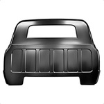 1967-72 Chevrolet Outer Cab Back Panel, Small Window