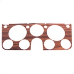 1969-72 Chevrolet Truck Dash Bezel Applique, Woodgrain