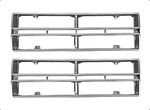 1972 Ford F100 Grille, Silver 