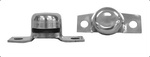 1964-72 Ford F100 Tailgate Hinge Set, Stainless - Styleside
